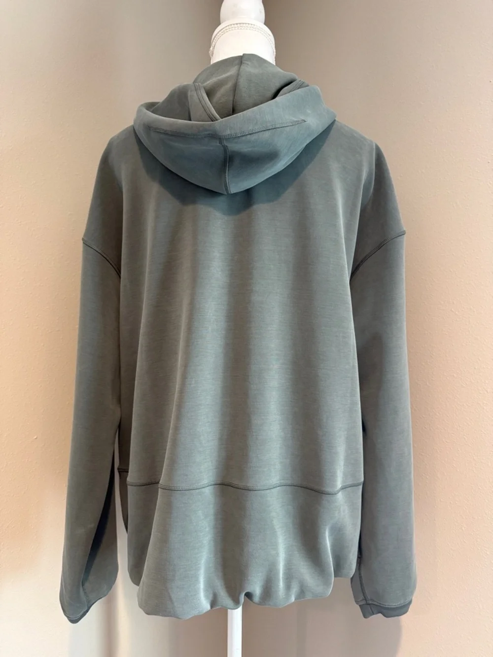 Lululemon | Softstreme Full-Zip Hoodie Long | Palm Deco | Large | LW3JI0S.03